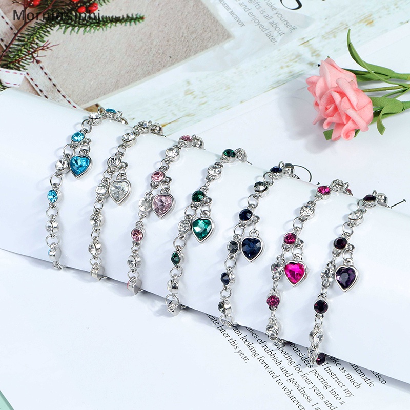 Mornin Exquisite Weight Loss Bracelet Gelang Kristal Terapi Magnet Membakar Lemak id