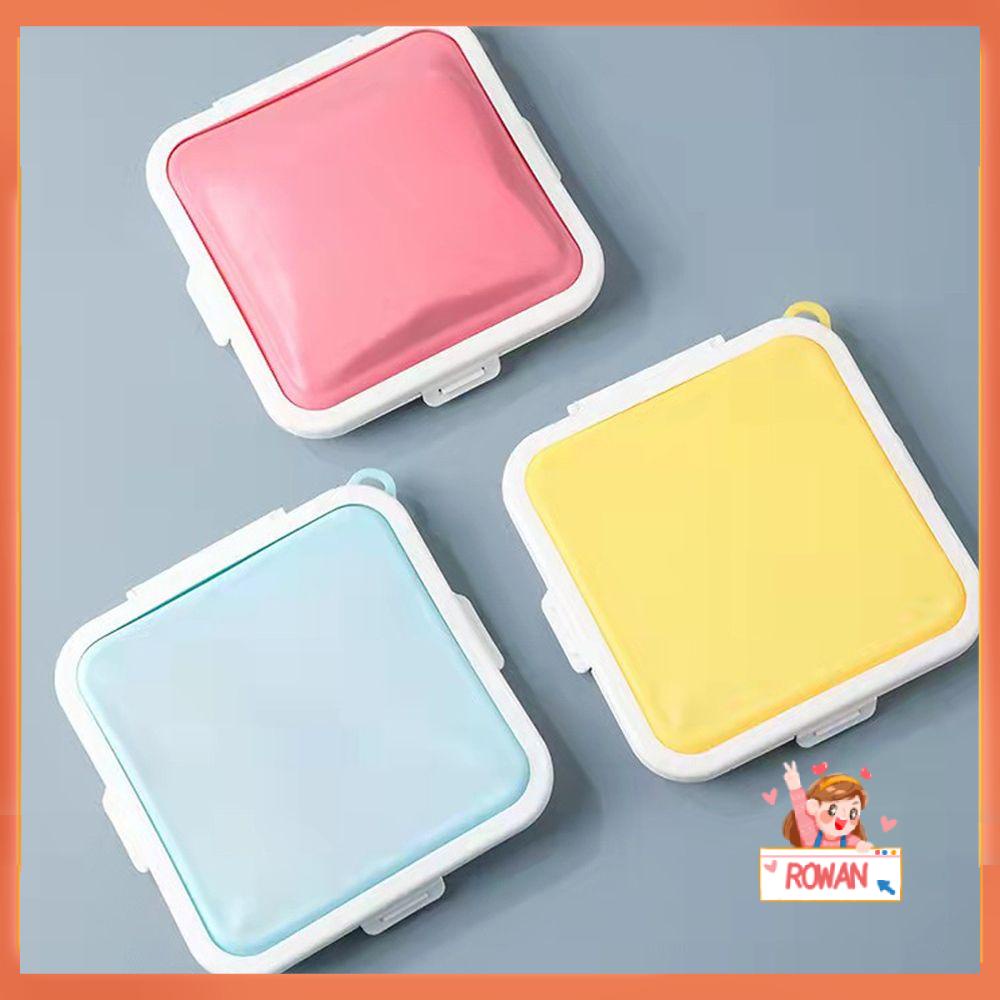 R-FLOWER Lunch Box Microwave Reusable Silicone Tempat Penyimpanan Makanan