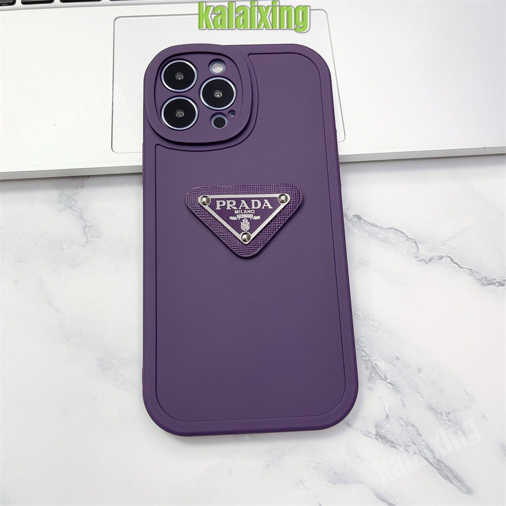 Casing Silikon Desain Kamera Lucu Untuk iPhone 14 Pro Max 13Pro 12 Pro Max 11x Xs Max XR 7Plus 8Plus 3D Prada Case Soft Back Cover