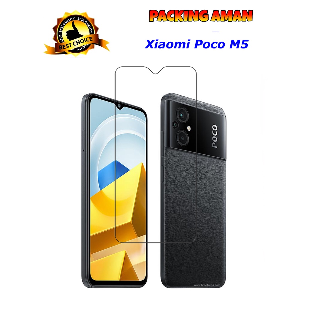 Tempered Glass Xiaomi Poco M5 Screen Protector Anti Gores