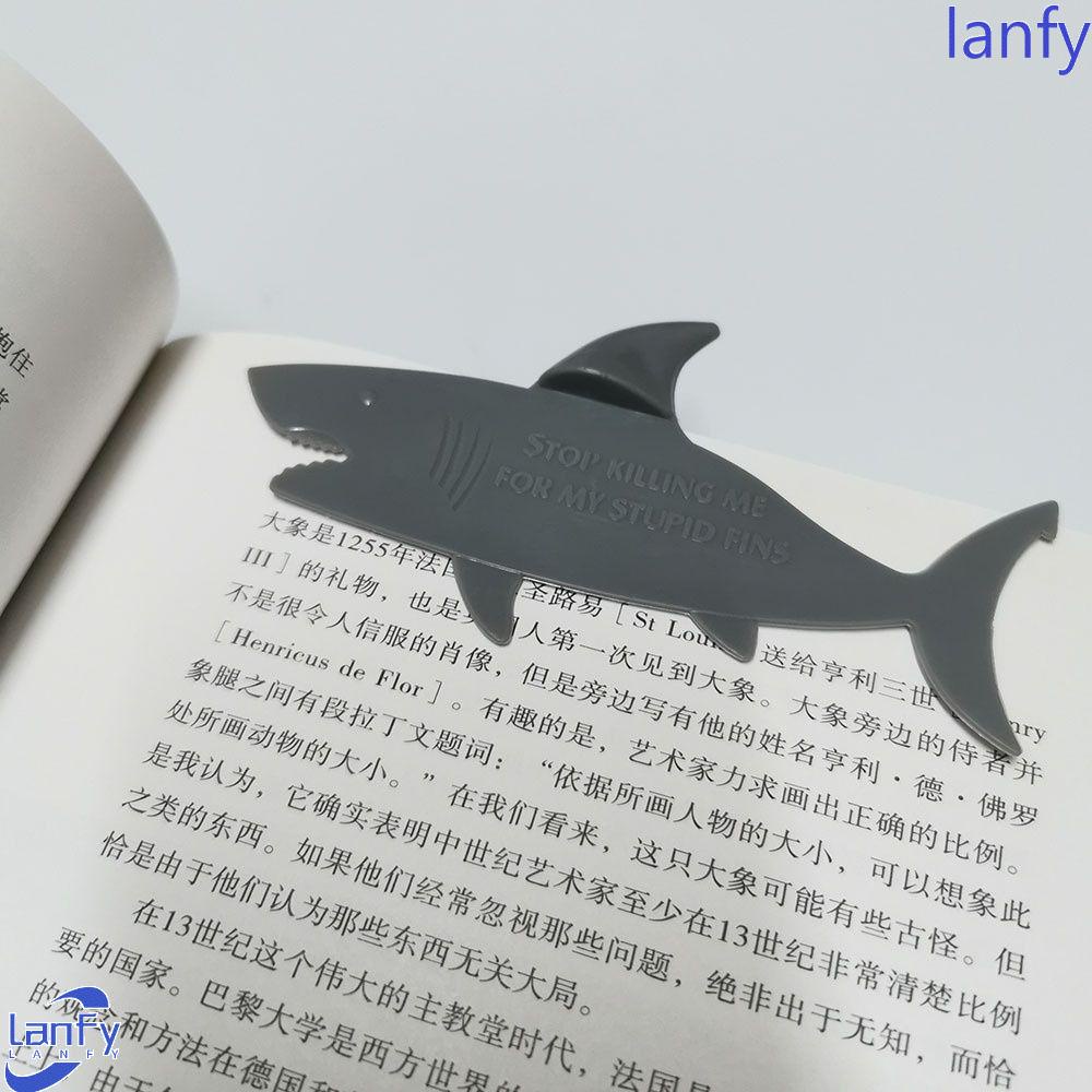 LANFY Animal Bookmark Kreatif Anak Hadiah Siswa Perlengkapan Kantor Hadiah Alat Tulis Alat Membaca Kartun Hewan 3D Bookclip