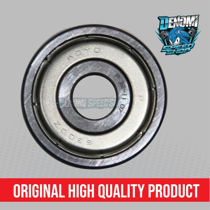 Bearing Laher Laker 6300 Tromol Roda Depan Yamaha F1ZR FIZR F1Z FIZ R Force 1 Vega Jupiter Alfa MX Crypton Nouvo Mio Original YGP 93306-300YK Satuan