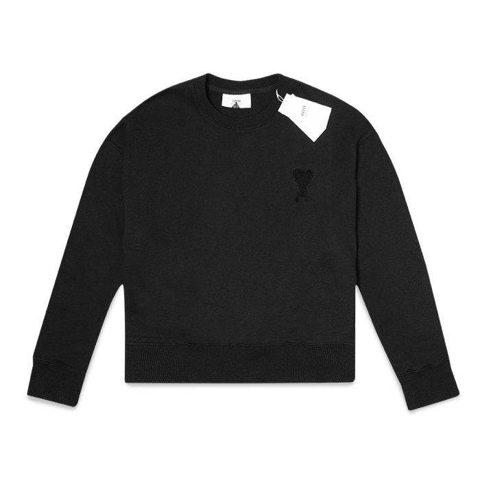 4M1 de Coeur Solid Logo Sweatshirt Black