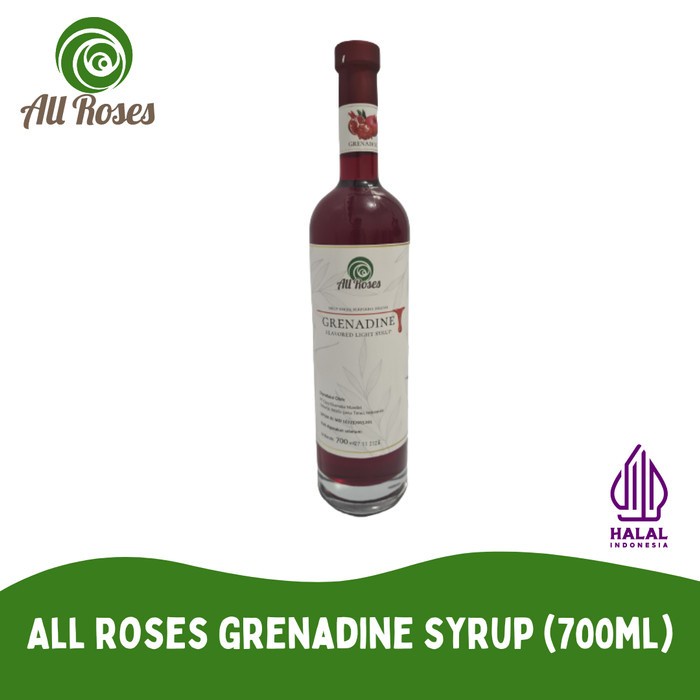 

All Roses Grenadine Syrup 700ml - Sirup rasa Grenadine