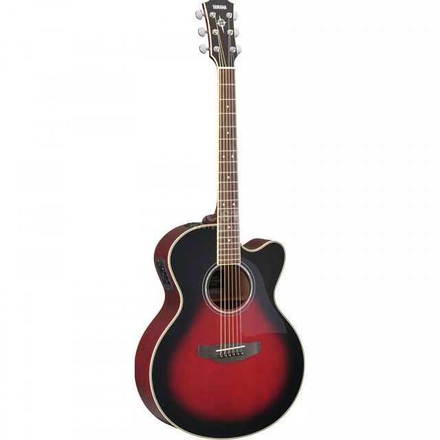 Yamaha CPX-700 II DSR Dusk Sun Red Akustik Gitar Elektrik String