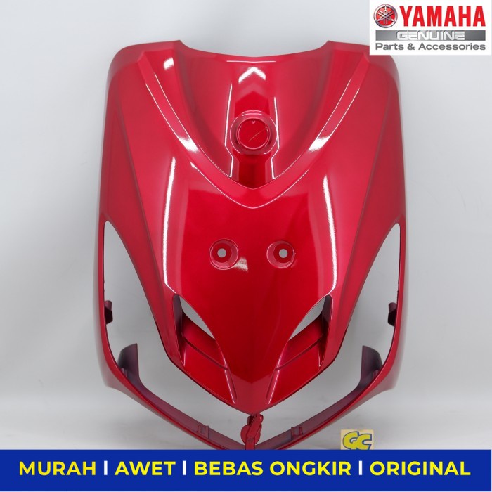 Cover Tameng Dada Yamaha Mio Sporty Smile Merah - Sparepart Sperpart Spare Part Motor Onderdil Suku 