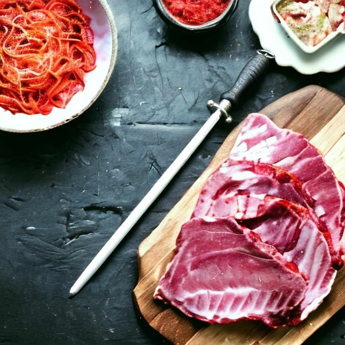 Pengasah Pisau Cap Garpu Original Solingen Germany 12 inch