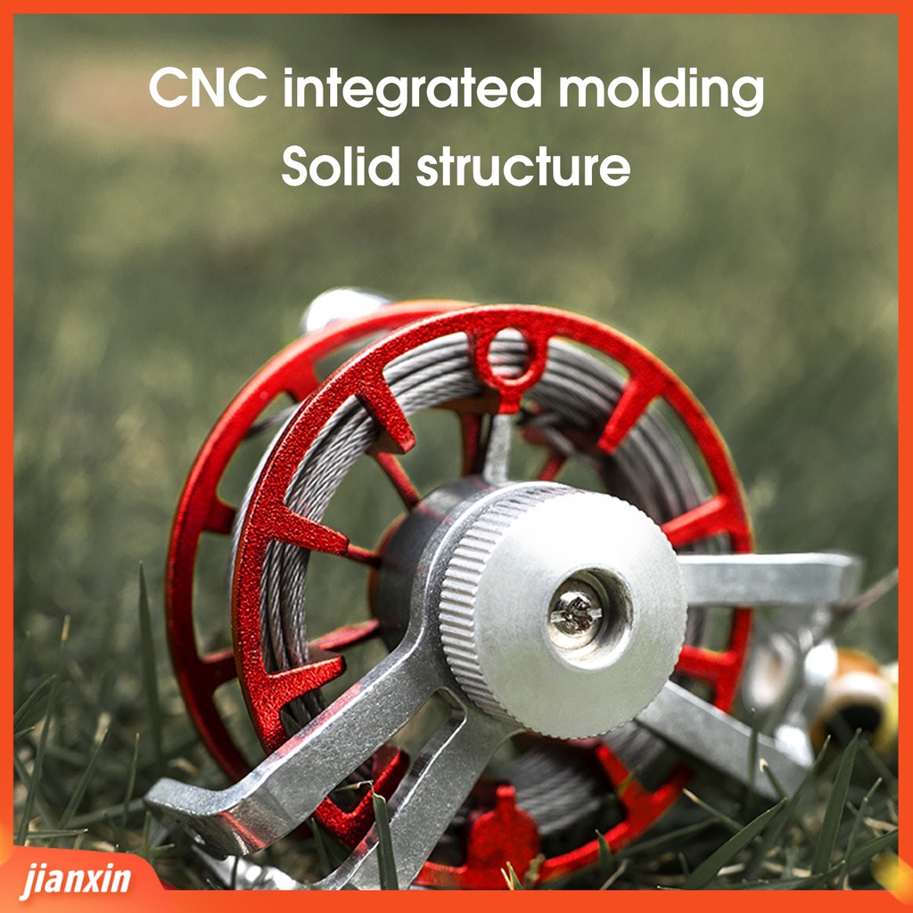 (In Stock) Gulungan Pancing Bertulang Standar/ Gaya Ringan Meningkatkan Kekuatan Keseluruhan Peralatan Memancing Roda Pancing Es Yang Nyaman