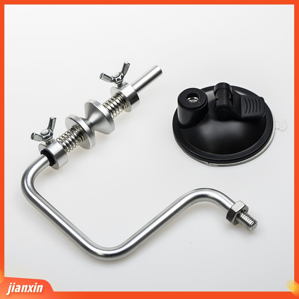(In Stock) Spooling System Gulungan Penggulung Pancing Lalat Stainless Steel Dengan Suction Cup