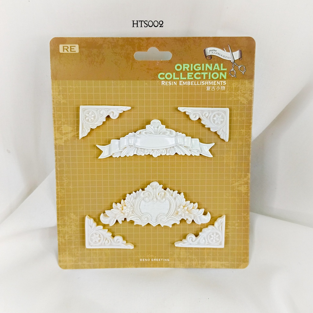 

[LEVENTIS] Resin Embellishment Scrapbook Memo HTS-RA001