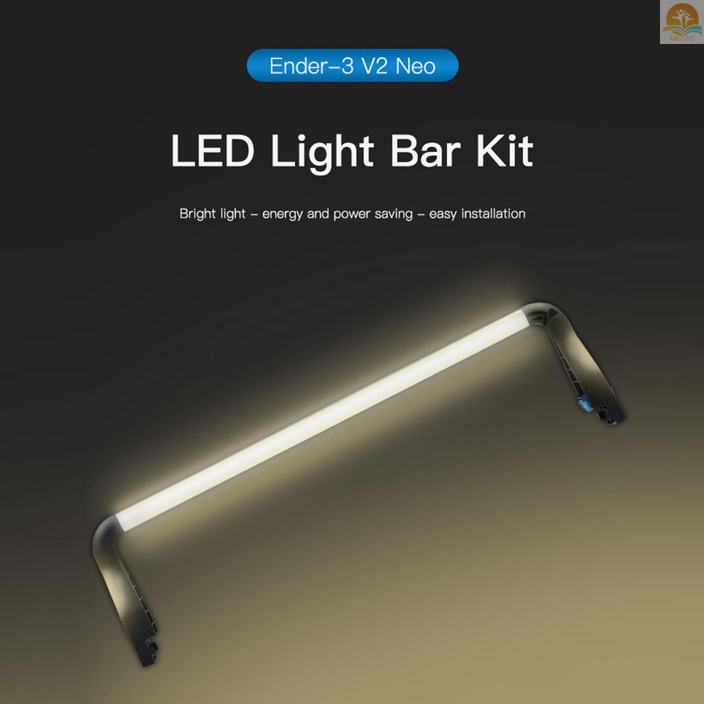 In Stock Creality Ender-3 V2 Neo LED Light Bar Kit Instalasi Hemat Energi Dan Mudah Cahaya Lembut Ada Strobo Untuk Creality 3D Printer Ender-3 V2 Neo/Ender-3/Ender-3 Pro/Ender-3S/Ende