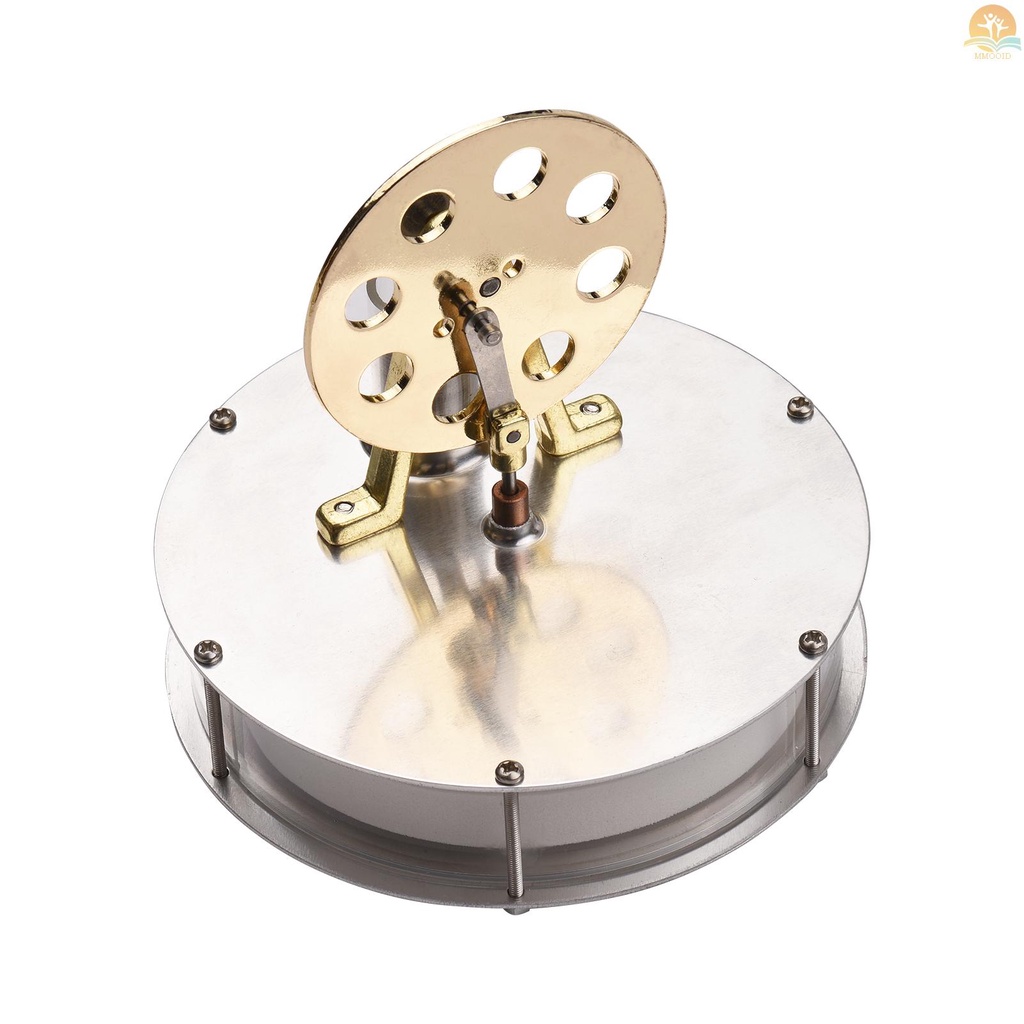 In Stock Mesin Stirling Suhu Rendah Rakitan Generator Listrik Eksperimen Panas Model Generator Fisik Dengan Desain Roda Gila Percobaan Sains Mainan Edukasi DIY Untuk Teac
