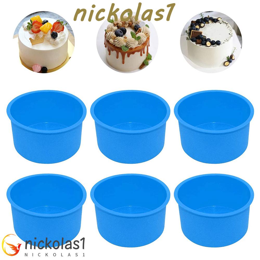 NICKOLAS1 Cetakan Kue Reusable 4inch Untuk Truffle Jelly Mousse Dessert Pastry Baking Pan Alat Panggang