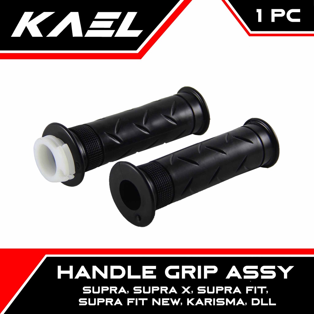 Handgrip Karisma-X &amp; Supra Lama X Fit New 125 Lama Batman Karet Pipa Slongsong Handle Hand grip Fat Vat Pad Handvat Handpad Assy Set