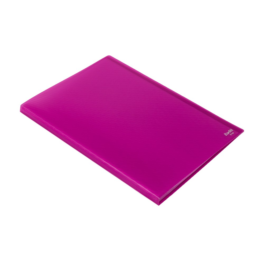

[Artomas] Bantex Display Book Transparent Folio (20 pockets) Lilac 3156 21