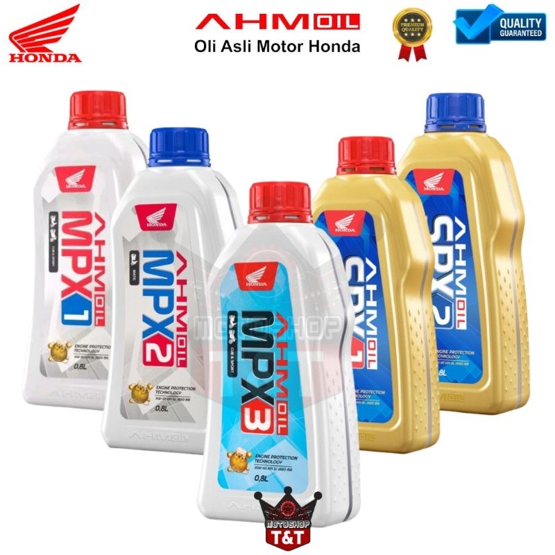 Oli MPX 2 | MPX 1 | SPX 2 Motor Matic Bebek HONDA AHM MPX2 | SPX2 | MPX1