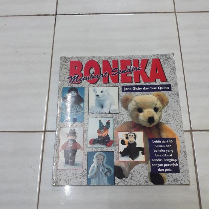 

BONEKA MEMBUAT SENDIRI - JANE GISBY dk
