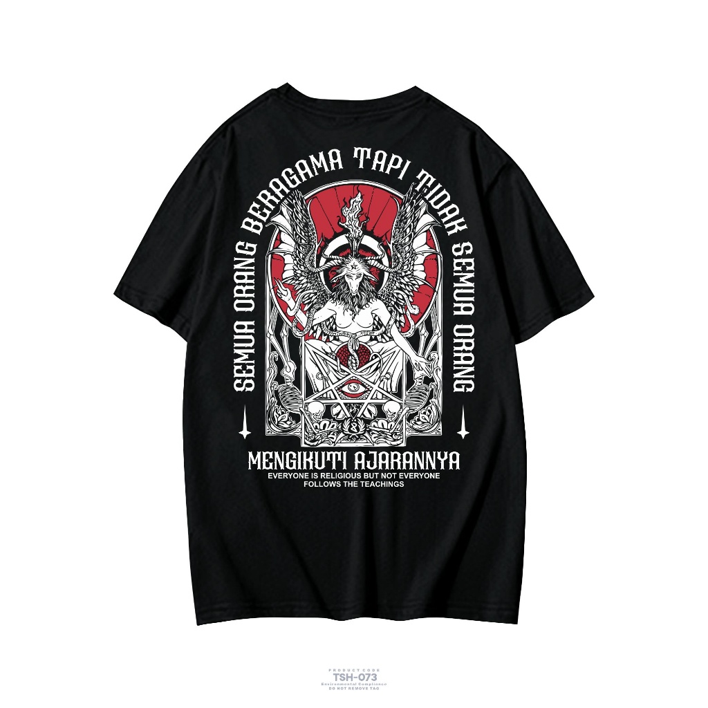 Baju Pria Motif Pluralisme Toleransi Agama Kata Sindiran