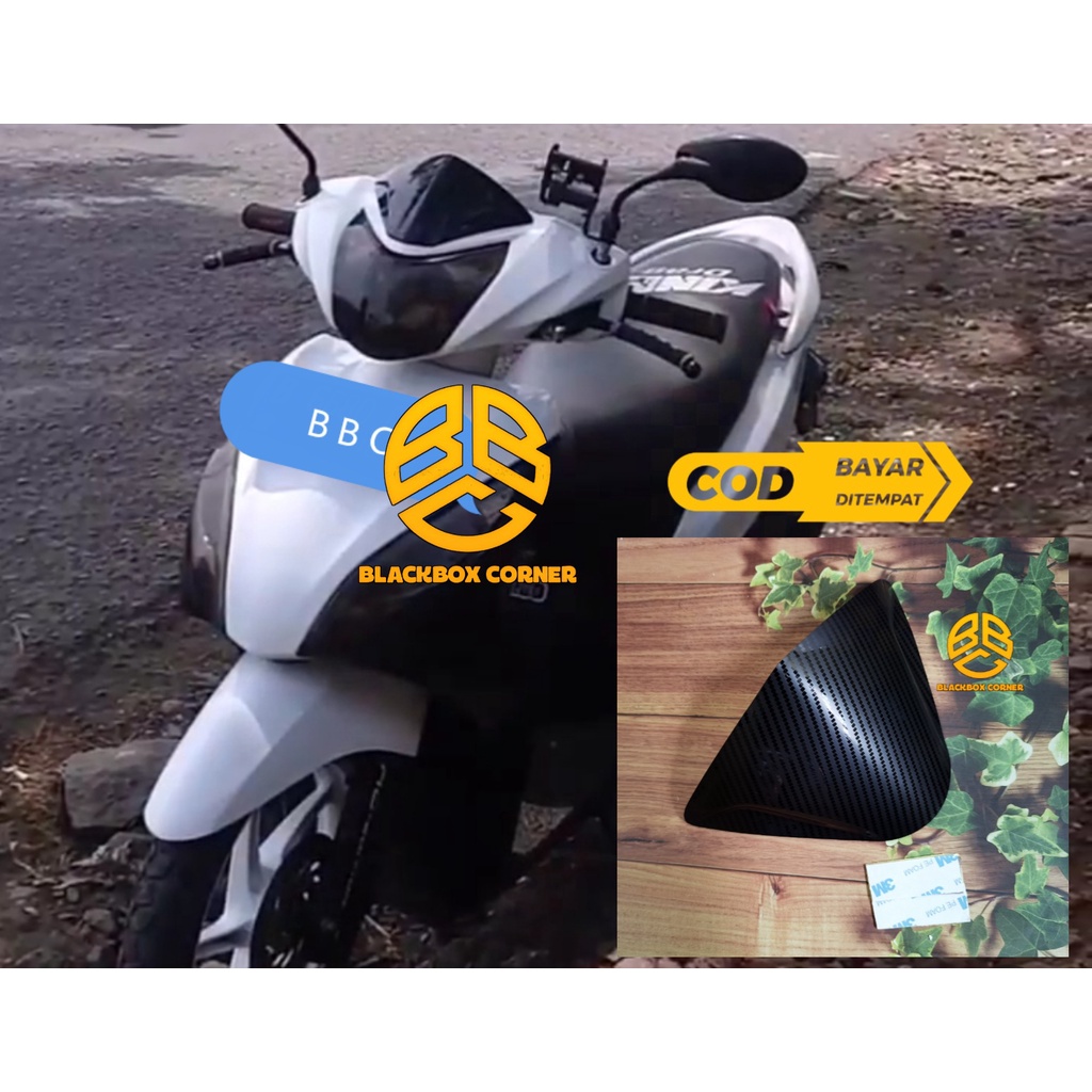 VISOR CARBON HONDA SPACY WINDSHIELD HONDA SPACY