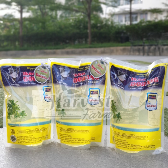 

✨Ready Stok✨ - Minyak goreng Ikan dorang (asli minyak kelapa)- 1.2.23