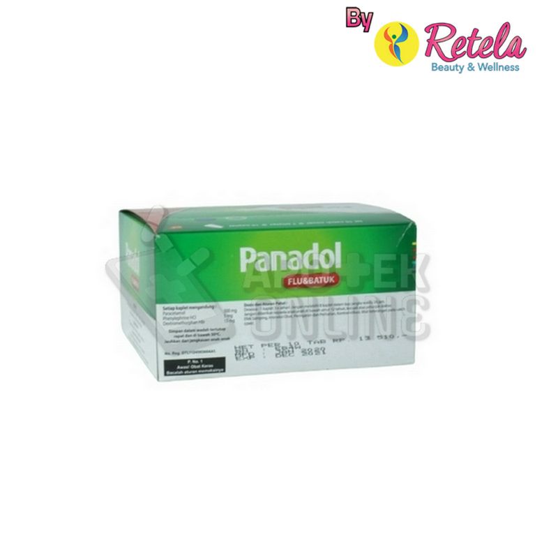 Panadol Flu Dan Batuk 1 Blister 10 Tablet