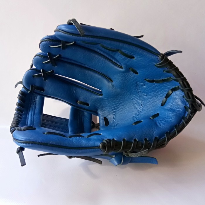 glove softball baseball Biru polos - Abu-abu