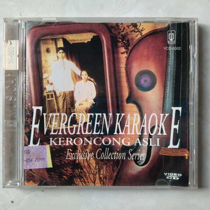 vcd original evergreen karaoke keroncong asli