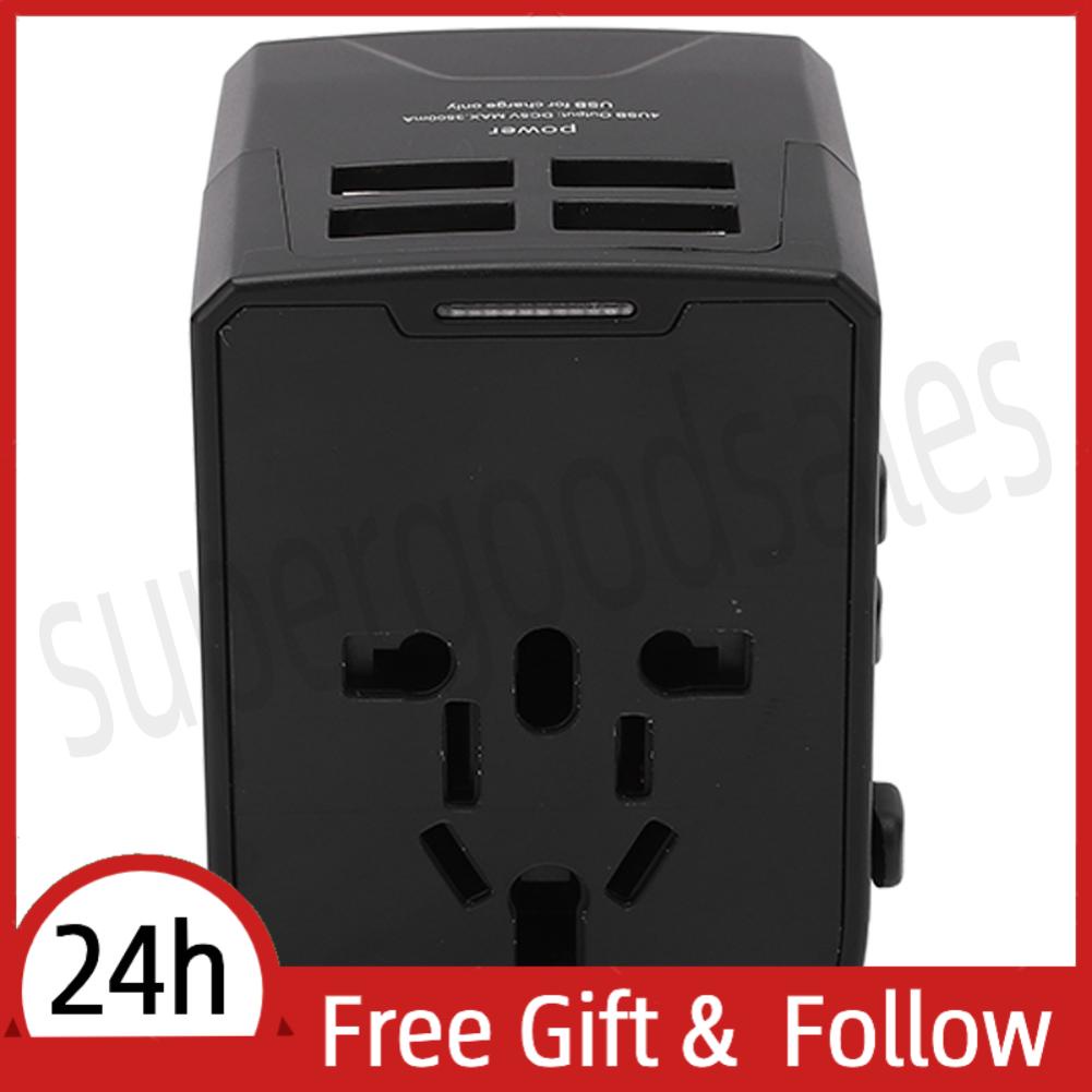 Supergoodsales Universal Travel Adapter Power Converters Wall  Plug