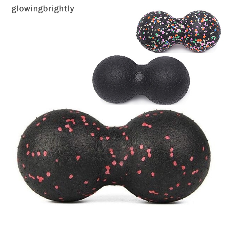 [glowingbrightly] 1pc Peanut Massage Ball EPP Massage Ball Fascia Roller Pilates Yoga TFX