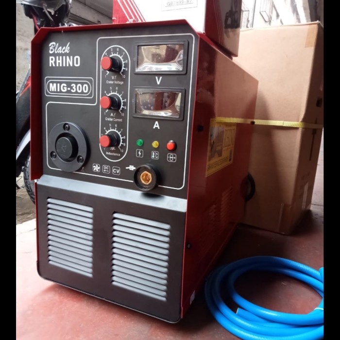 MESIN LAS MIG-300 BLACK RHINO 380V - TRAVOLAS MIG 350 A RHINO BLACK RHINO
