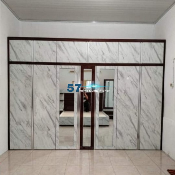 Lemari Pakaian Dan Penyimpanan Serbaguna Minimalis Bahan Multiplek HPL