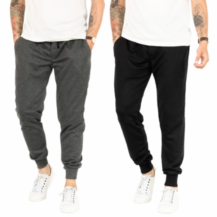 3pcs Celana joger panjang , 3pcs celana Jogger dapat 3pcs Celana joger - 3 celana kolor