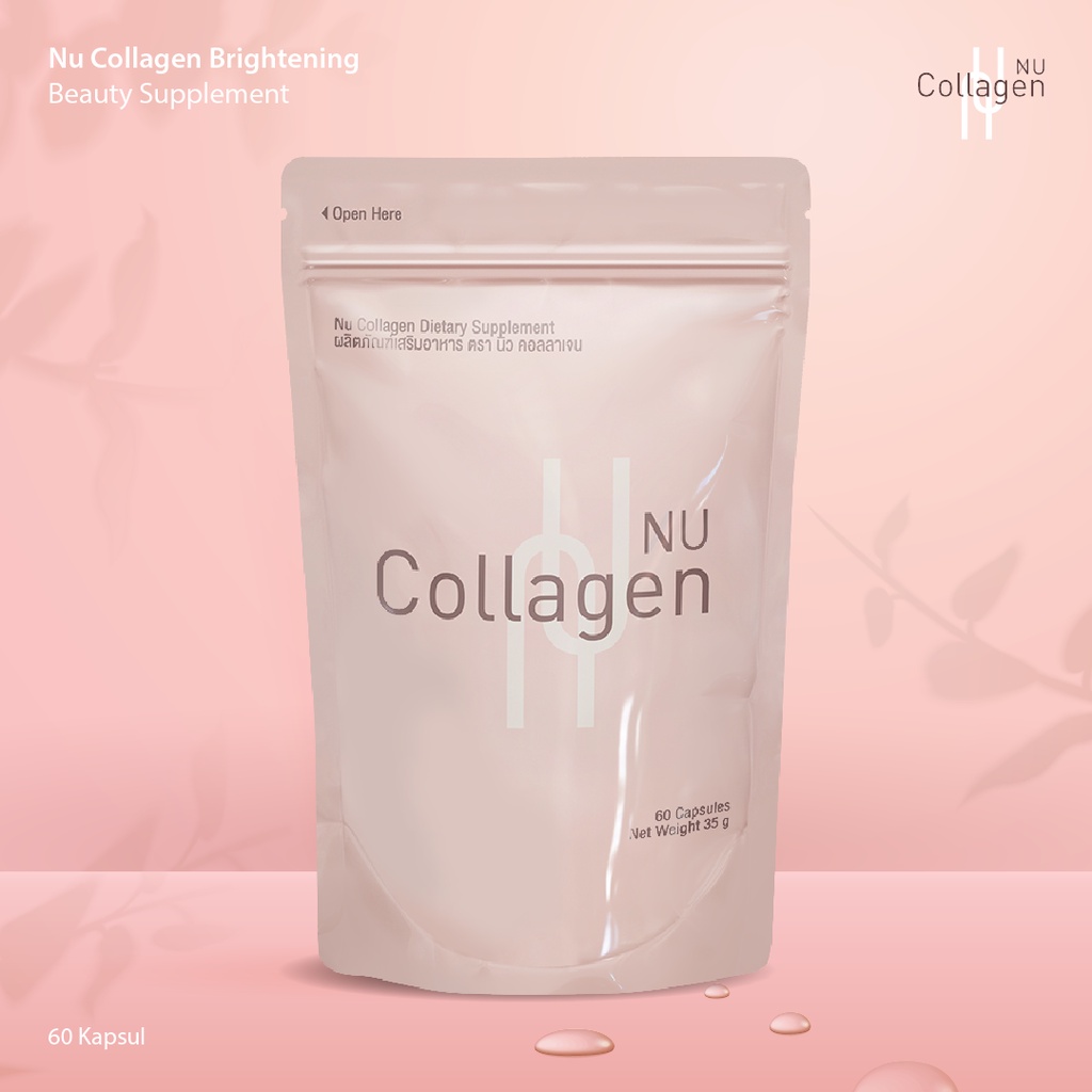 Nu Collagen Brightening Beauty Supplement 60 Kapsul