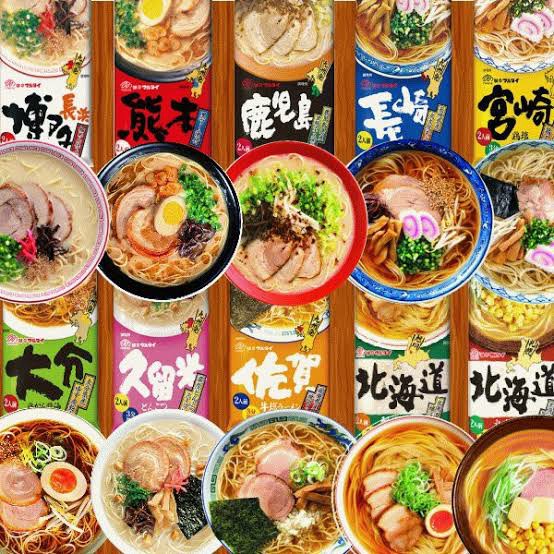 

isi 2 Porsi Marutai Tonkatsu Japanese Ramen - Mie Jepang A Varian - Kumamoto Kuro