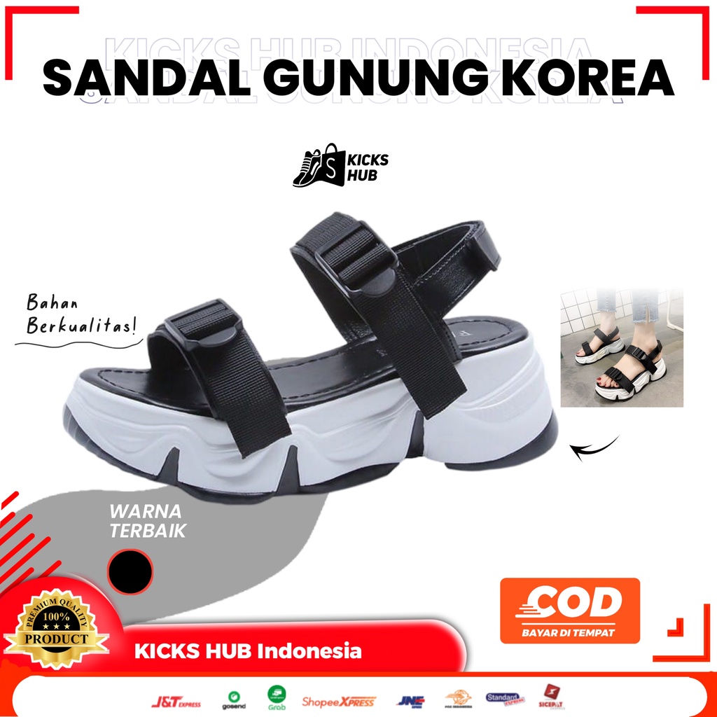 Sandal Gunung Wanita Korea Pvn Excel Sendal Outdoor Fashion Stylish Size 37-40