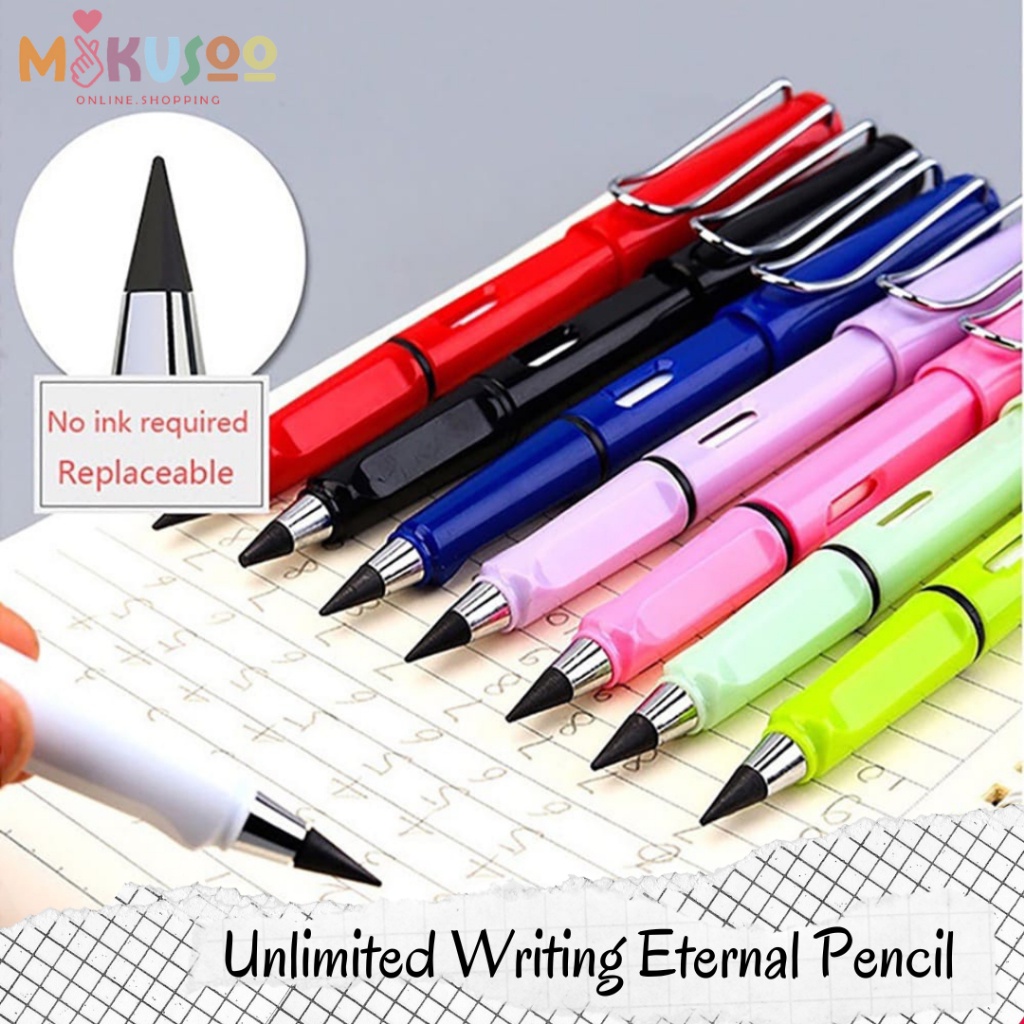 

Yuniklo Pensil Eternal Ajaib Tanpa Batas No Sharpen Pencil Unlimited Premium Erasable