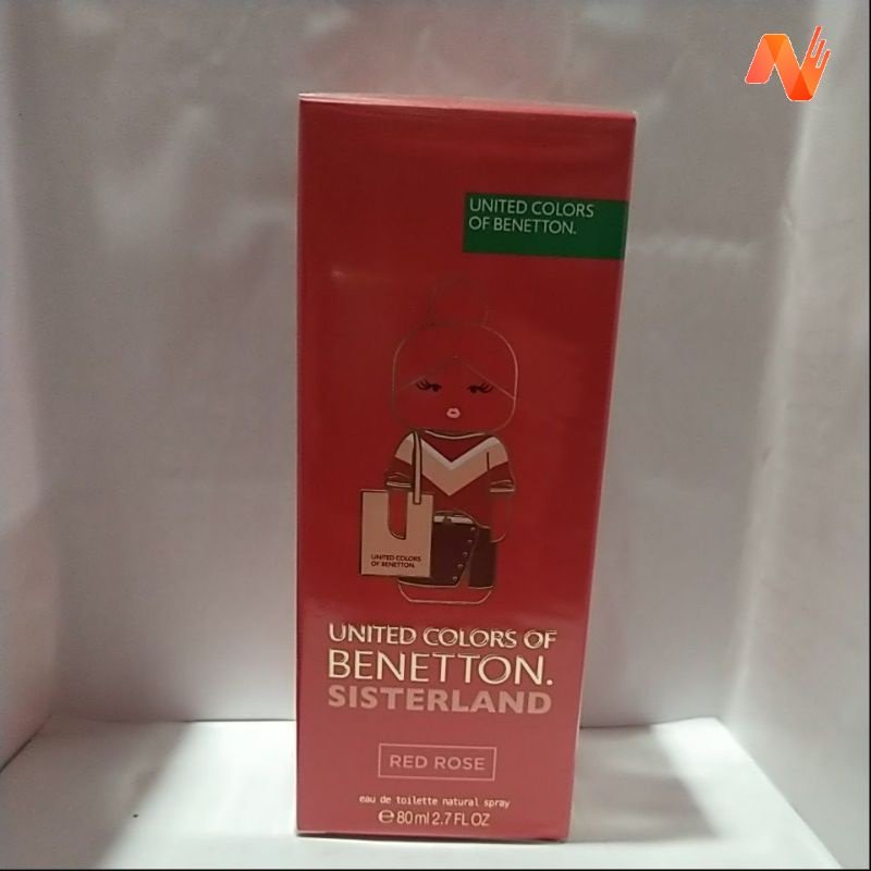 Benetton sisterland  united colors red rose SK8