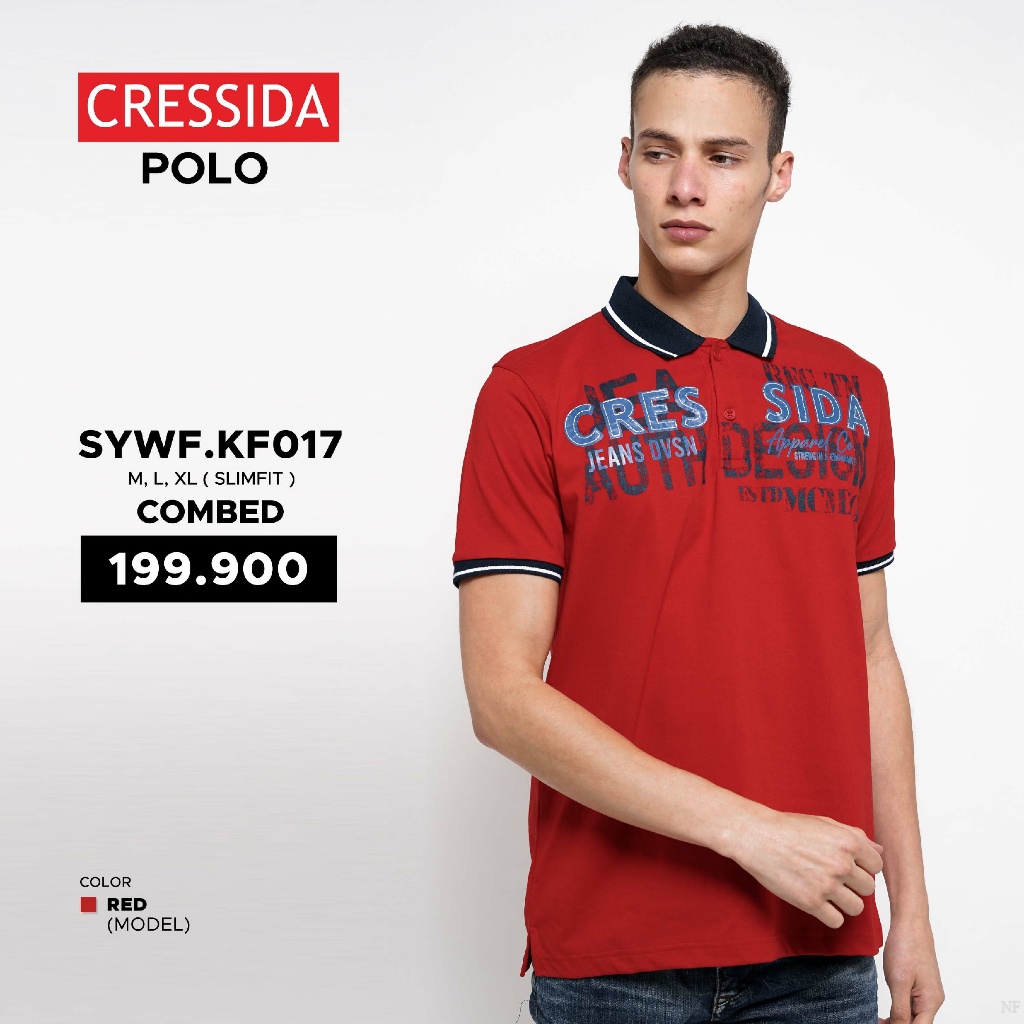 Polo Shirt Pria  Cressida Original - SYWF.KF017 NF