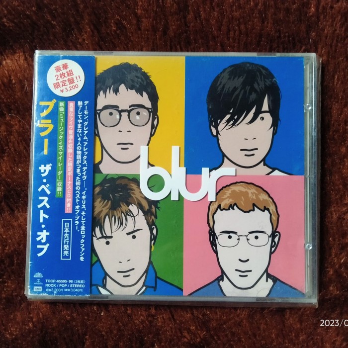 CD BLUR BEST OF JAPAN OBI 2 DISCS