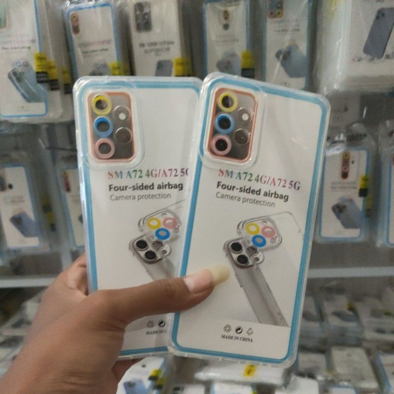 Silikon Case Bening SAMSUNG A72 4G / A72 5G Softcase Space TPU Casing Transparan