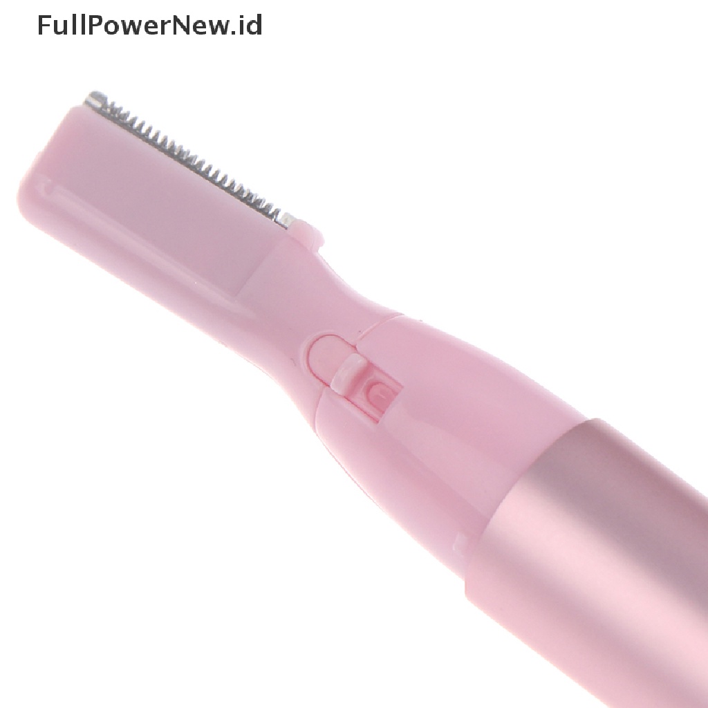 Power Gunting Alis Wajah Elektrik Hair Trimmer Mini Portable Wanita Alat Cukur Tubuh ID