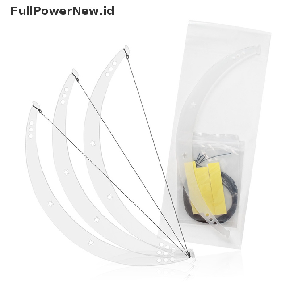 Power Penggaris Level Alis Untuk String Pre Inked Tattoo Mapping Pengukur Alis ID