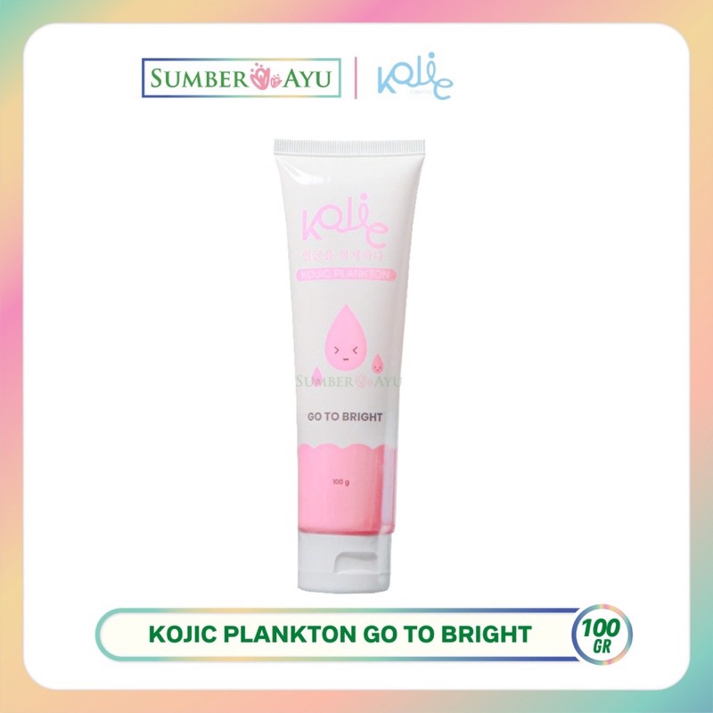 PROMO‼️KOJIC PLANKTON Face Soap &amp; Body Serum Series‼️Kojic Plankton Body Serum Bright &amp; Glow 100gr Bpom