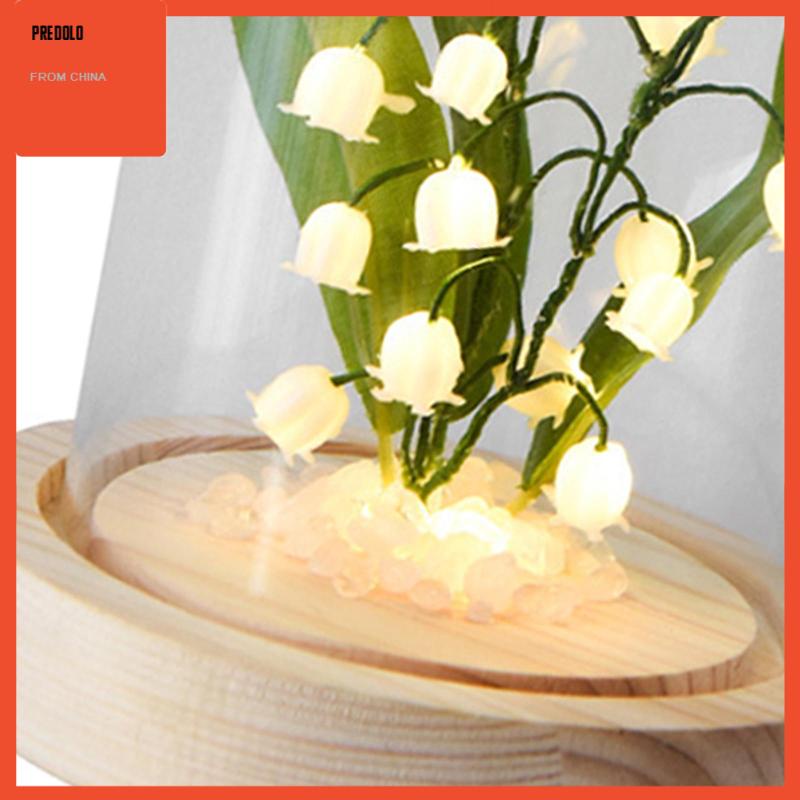 [Predolo] Lily of The Valley Flowers Lampu Malam Bahan DIY Dekorasi Kamar Tidur