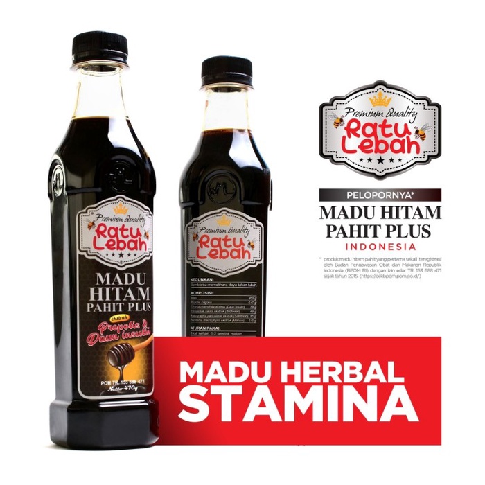 

Madu Hitam Pahit Ratu Lebah | Membantu Mencegah Asam Lambung