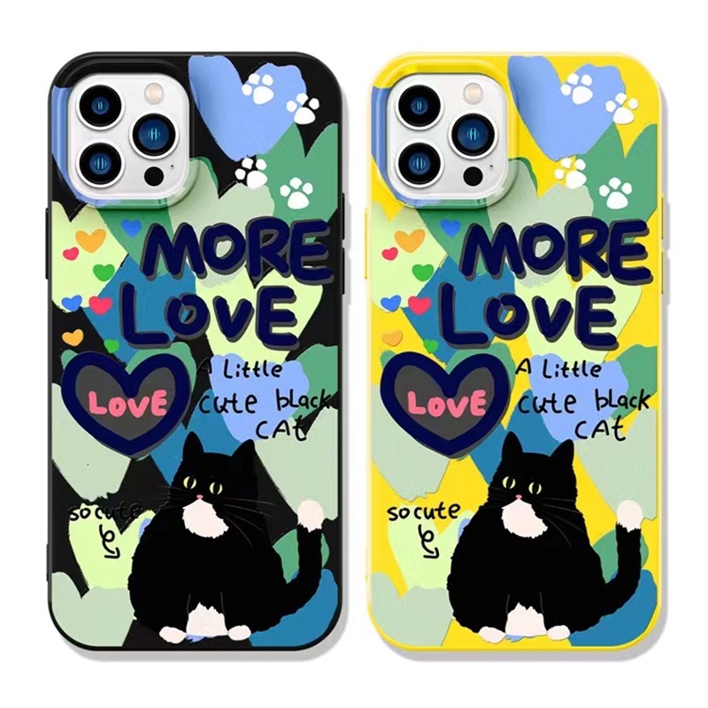 Iphone 14Plus iPhone 14seri TPU Soft Case Phone Case ins Kamera Perlindungan Iphone14 13 11 14Plus Pro Max7 8Plus X XR 12mini 13mini Empat Sudut Shockproof