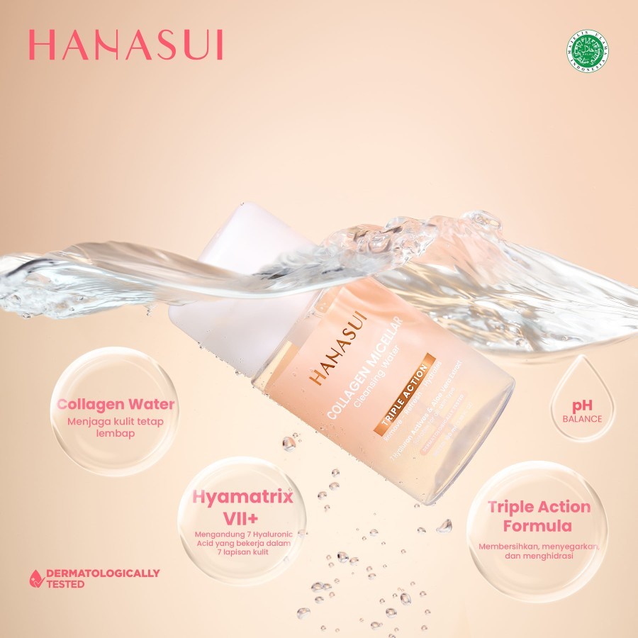 HANASUI COLLAGEN MICELLAR CLEANSING WATER 100ML