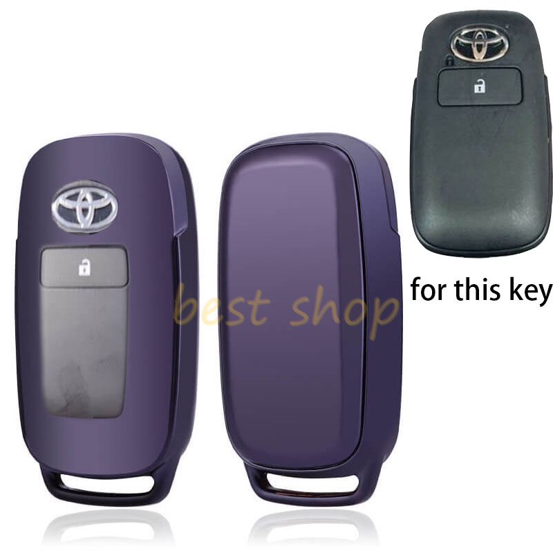 Untuk Toyota Raize Avanza 2022baru Veloz 2021case Kunci Mobil TPU Remote Chrome Silicone Case Cover