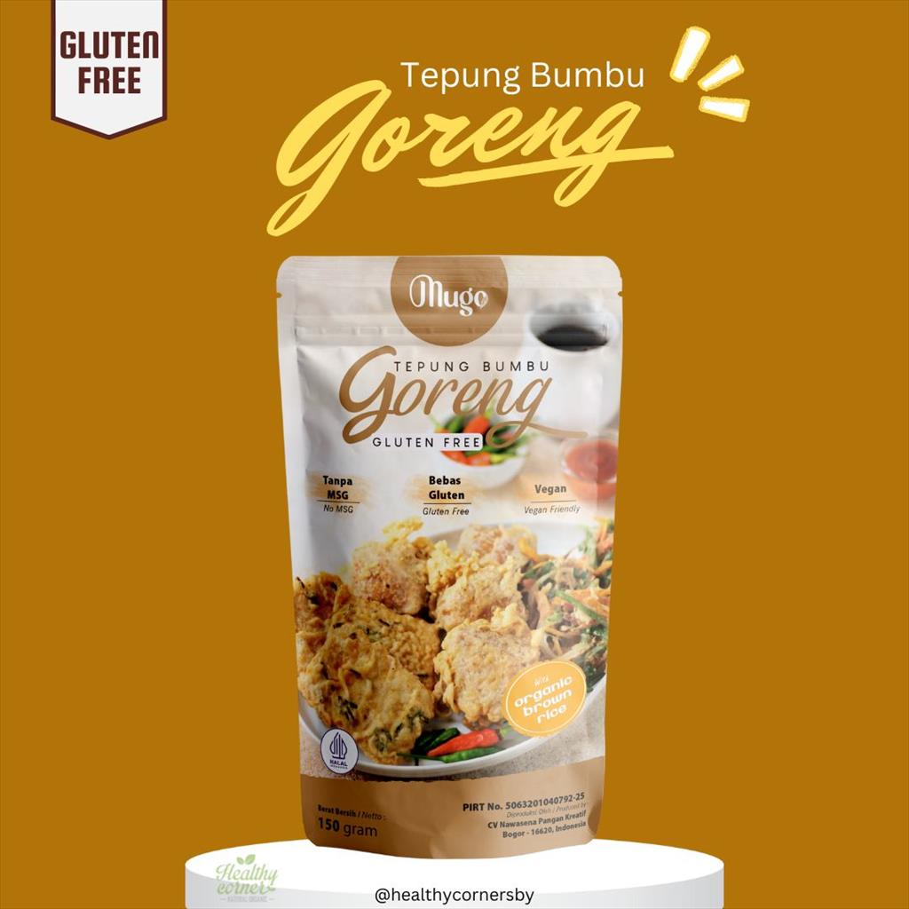 

Mugo - Tepung Bumbu Goreng Gluten Free Bebas MSG (150g)