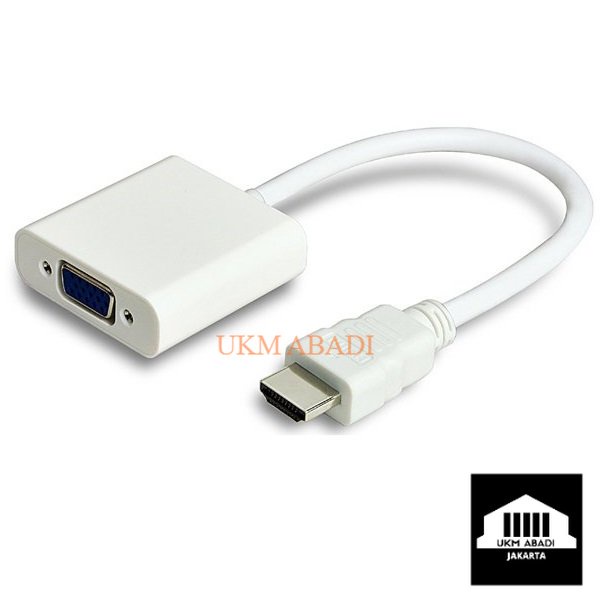 Kabel Adapter HDMI ke VGA Female dengan Audio HD008 1P